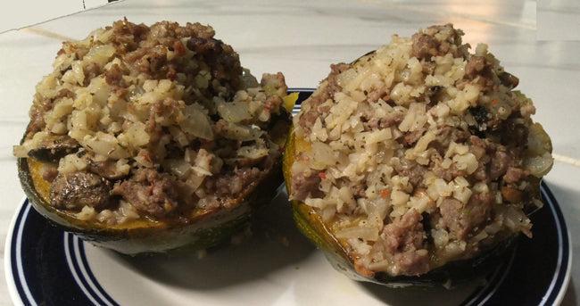 Sausage Acorn Squash