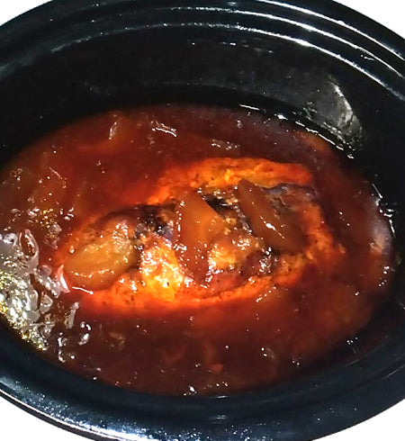 Apple BBQ Sauce Pork Loin