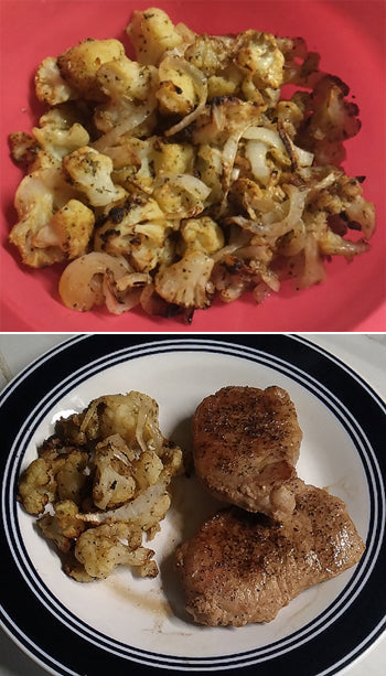 Cauliflower-Broccoli Air Fryer