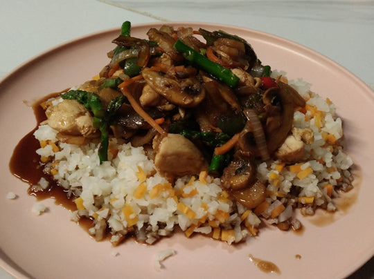 Chicken Asparagus Stir-Fry