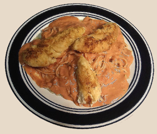 Chicken with Vodka (Tequila) Red Sauce