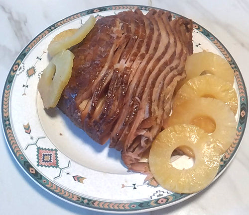 Honey Bourbon Glazed Spiral-Cut Ham