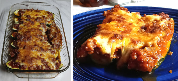 Stuffed Zucchini Boats