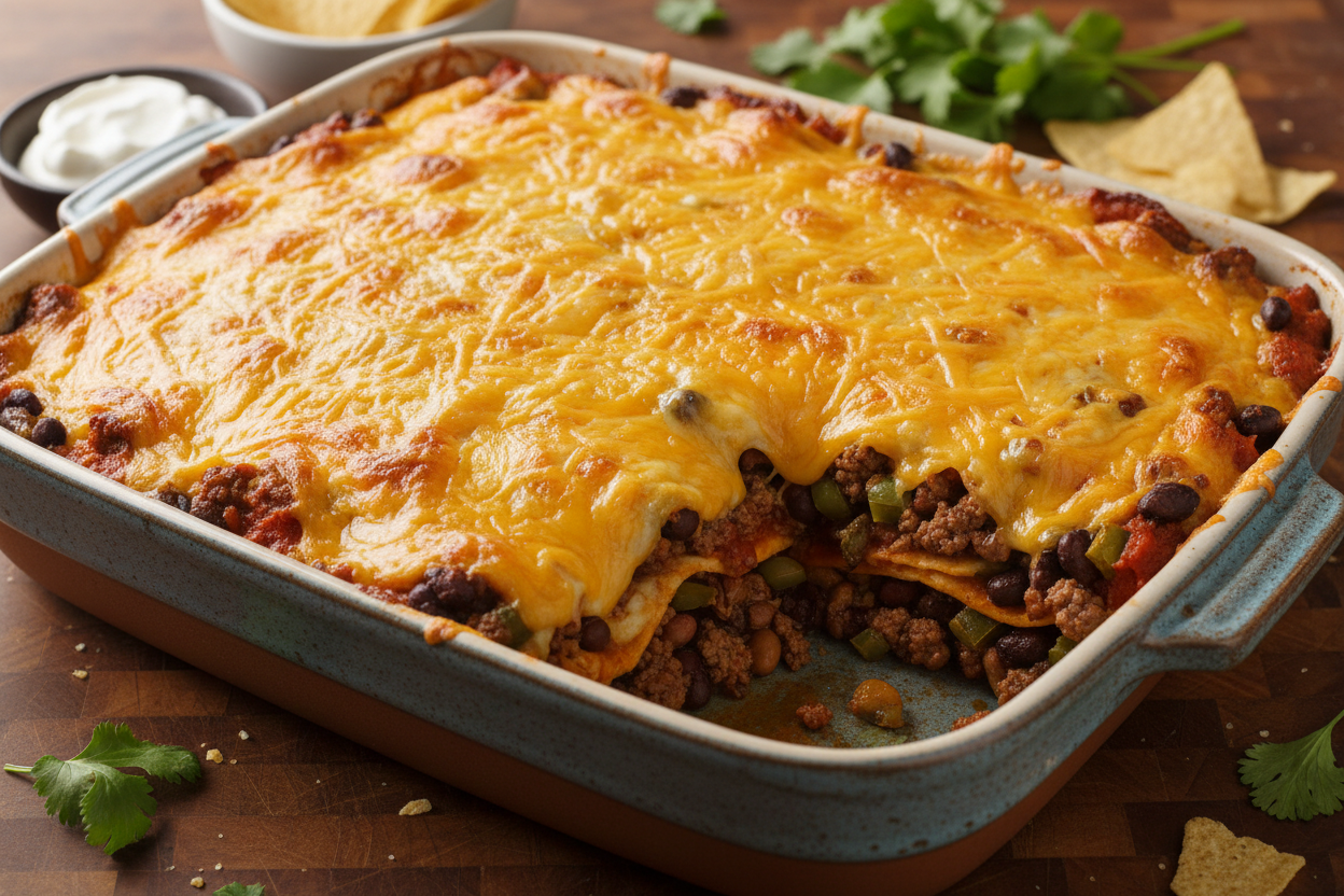 Enchilada- Free Casserole Recipe