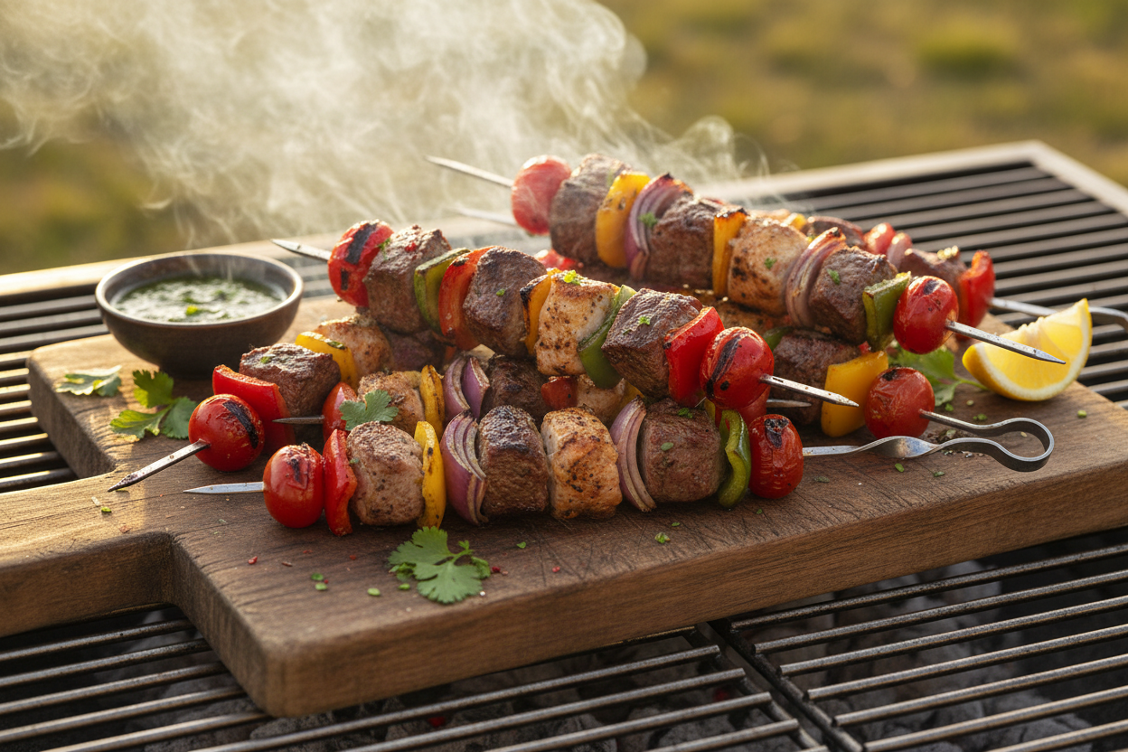 Kabobs: Beef, Buffalo, or Chicken Recipe