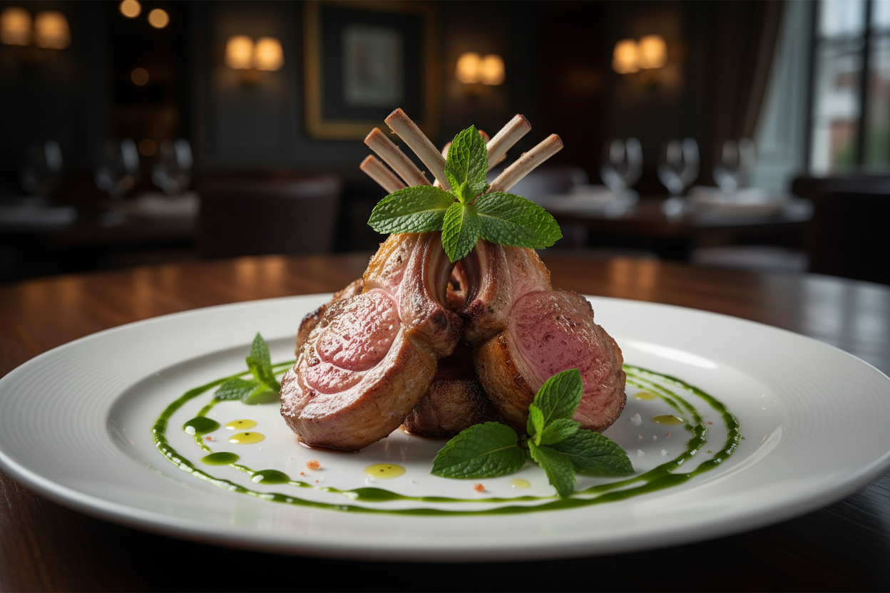Lamb Chops with Mint Sauce Recipe