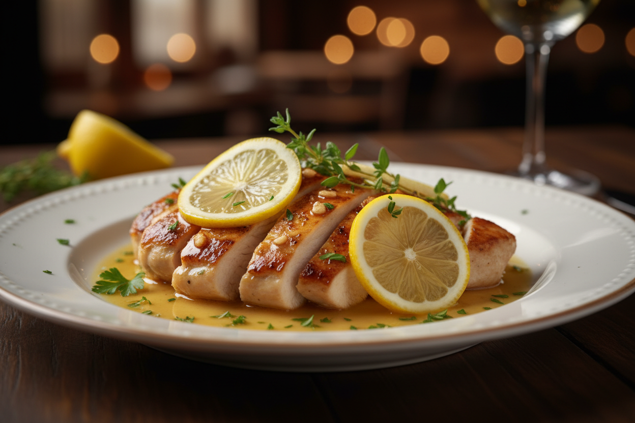 Lemon Chicken Garlic Butter Sauce