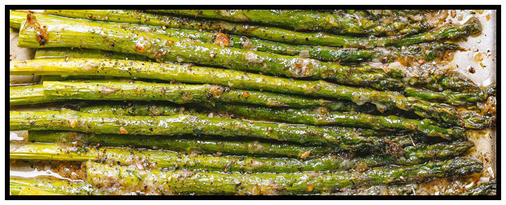 Oven Roasted Parmesan Garlic Asparagus