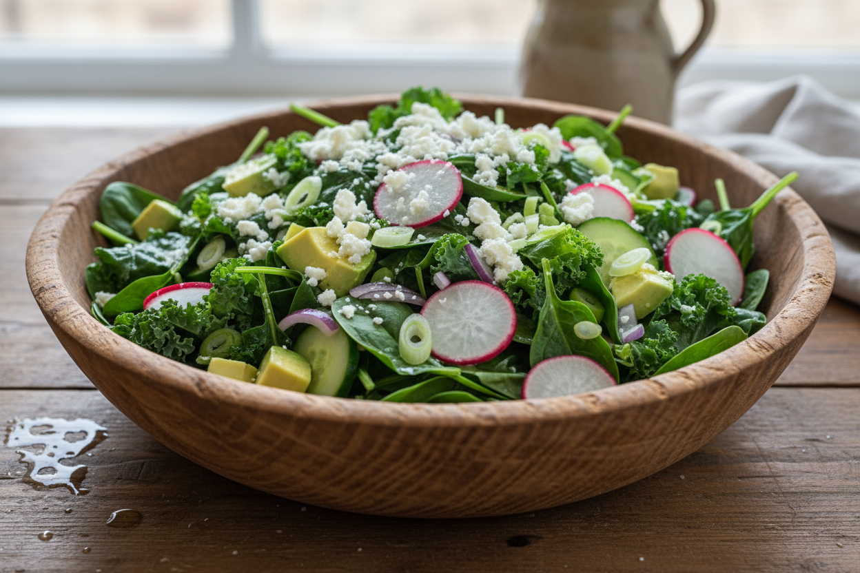 Spinach Feta Salad