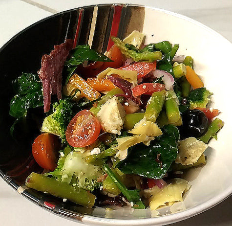 Spinach Asparagus Salad