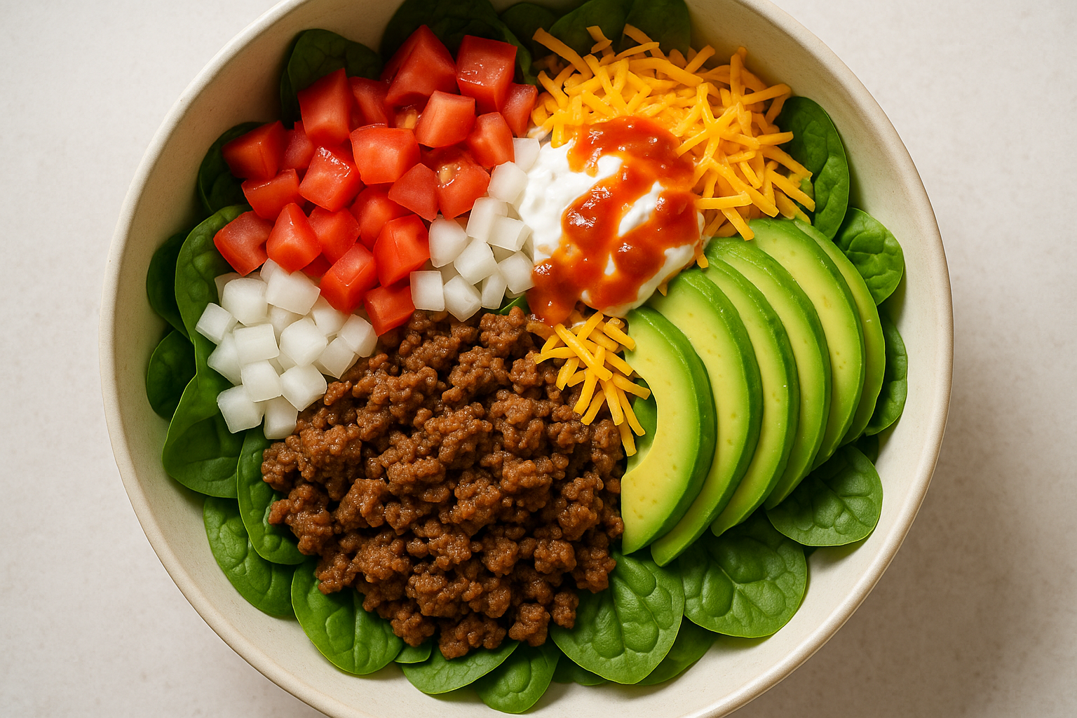 Taco-less Salad