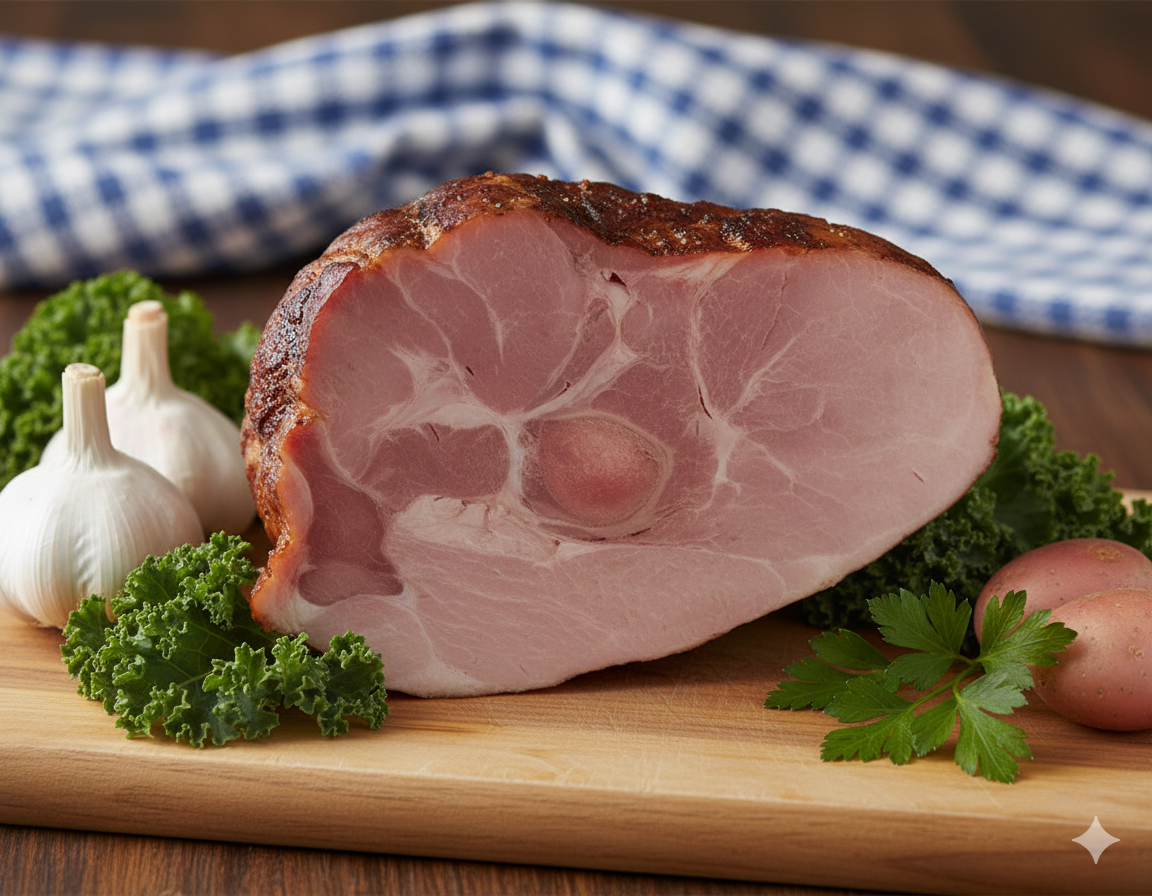 Smoke Pork Ham Butt Roast