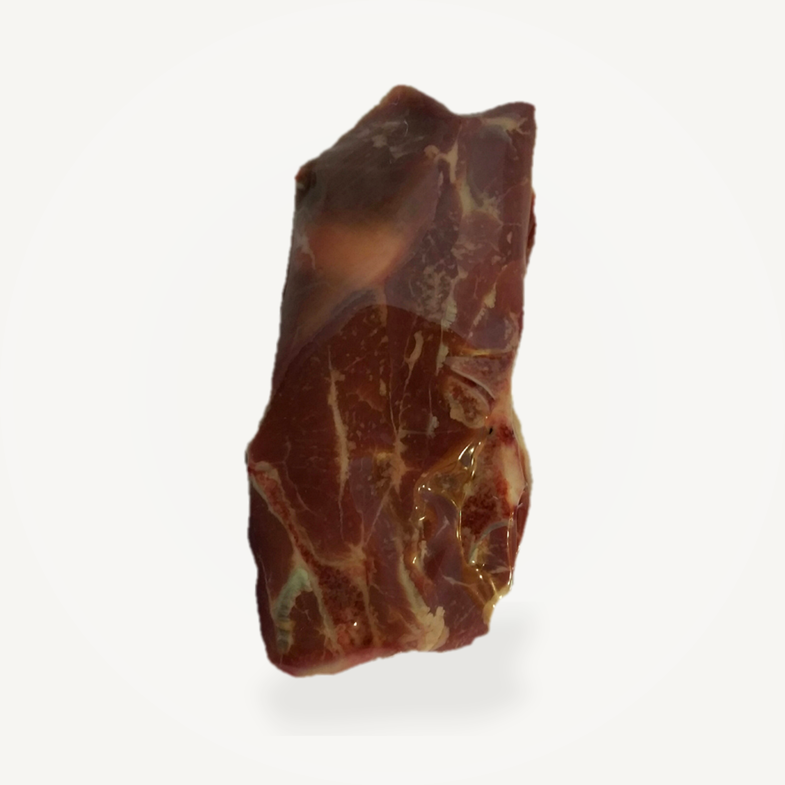 Goat shoulder roast in package