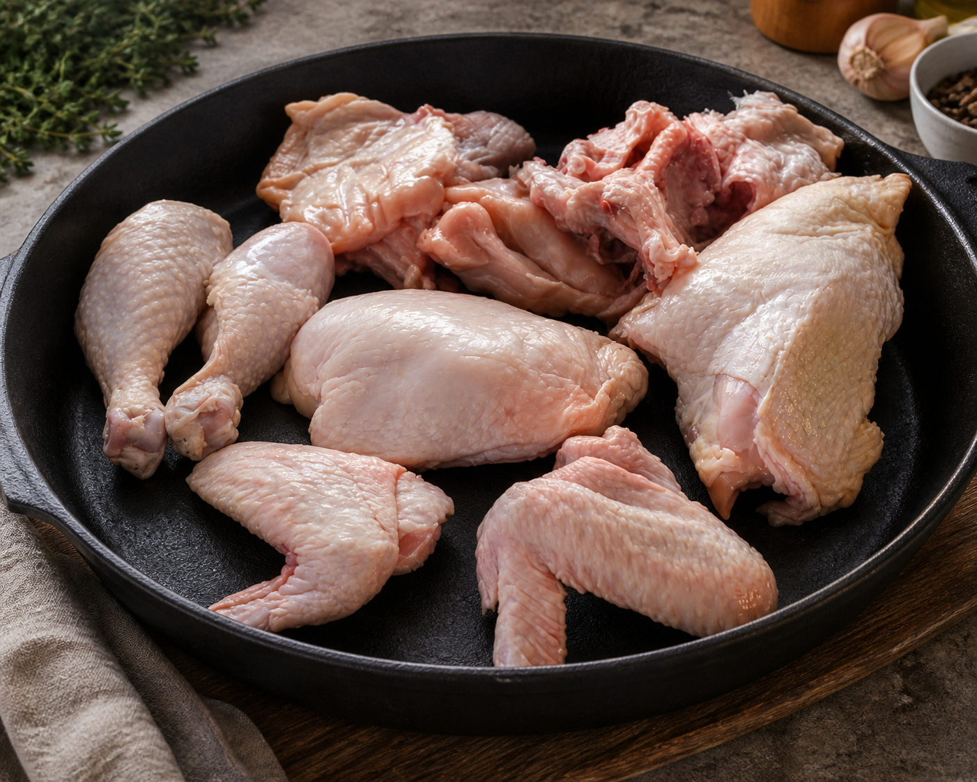 Omega-3 Cutup Chicken Fryer