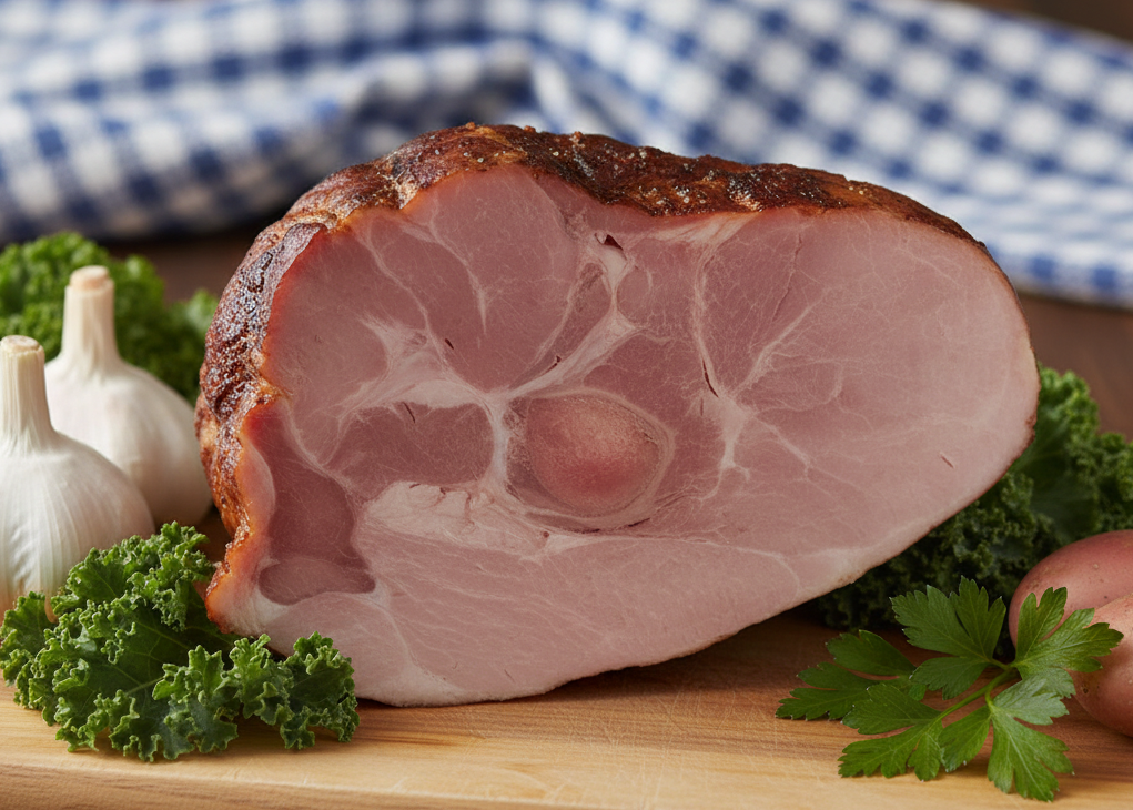 Smoke Pork Ham Butt Roast