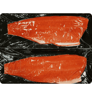 Sockeye Salmon Boneless Fillets  --  large