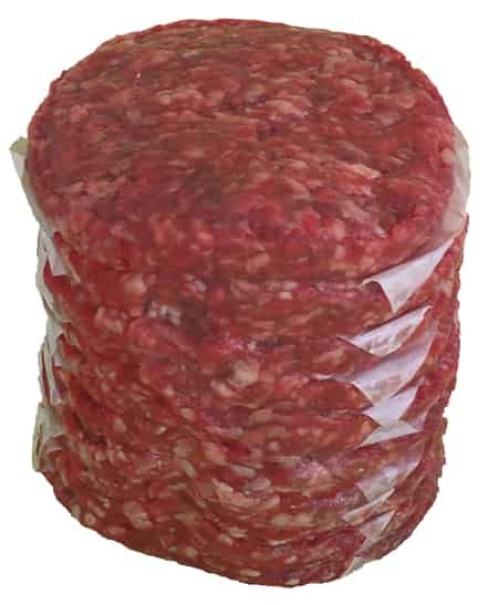 Ground Beef Low-Fat 1/3 lb Patties Economy Pack