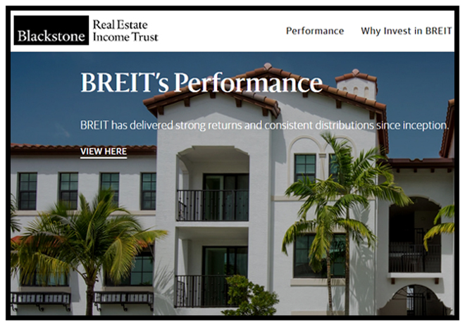 Blackstone’s Real Problem