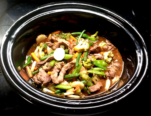 Crock Pot Beef Stir Fry